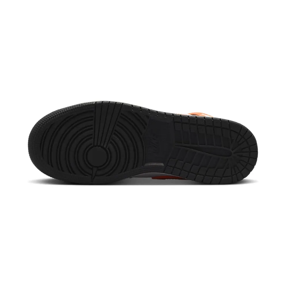 Air Jordan 1 Mid GS “Starfish Black Toe” (DQ8423-801)
