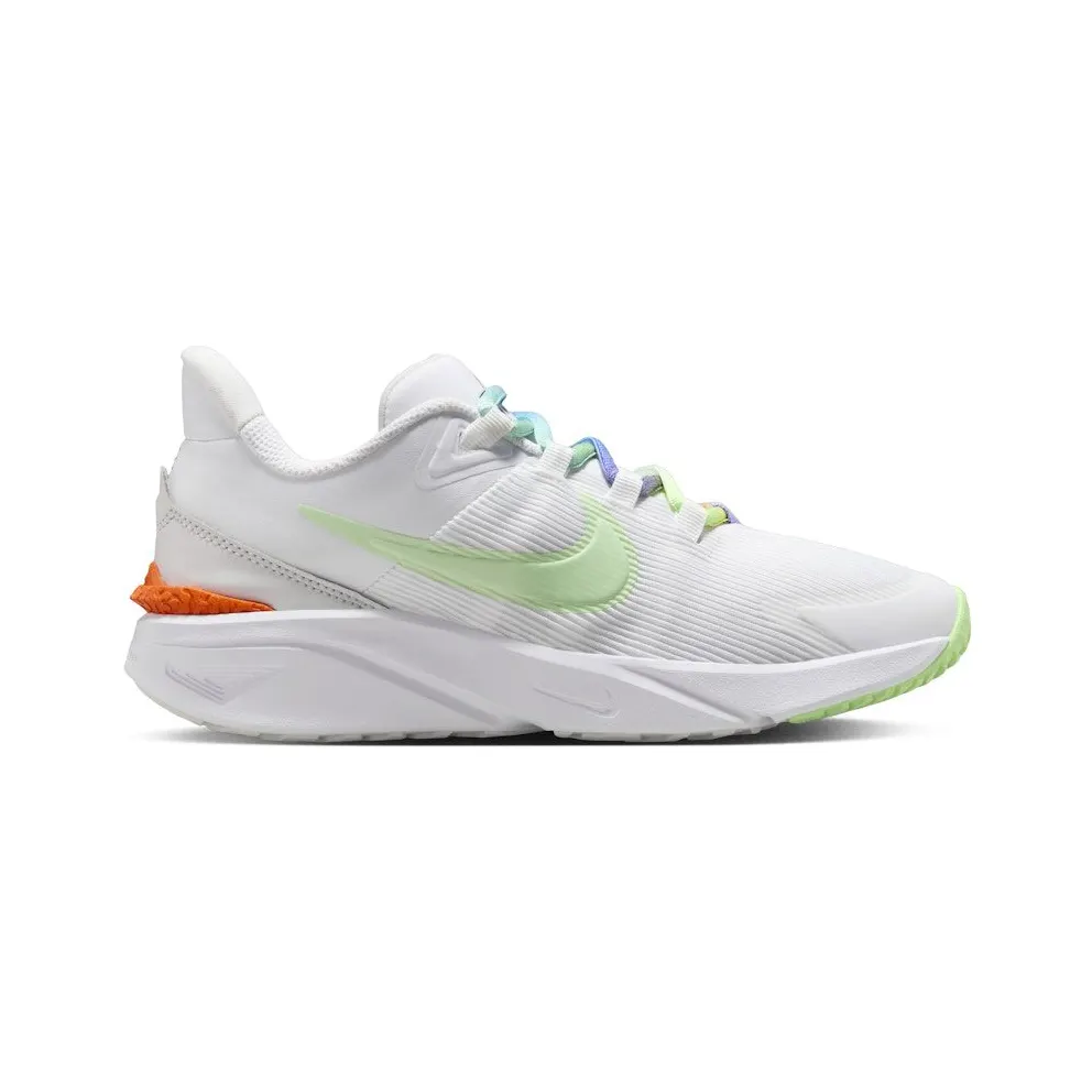Nike Star Runner 4 Next Nature SE White Photon Dust Total Orange Vapor Green (FN4979-100)