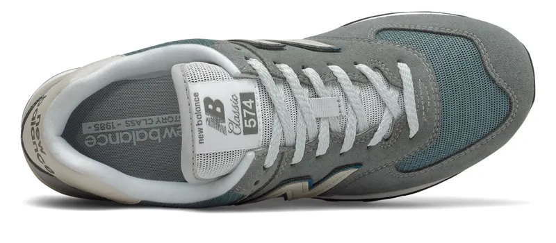 New Balance New Balance Unisex 574 Grey/Blue (ML574BA2)