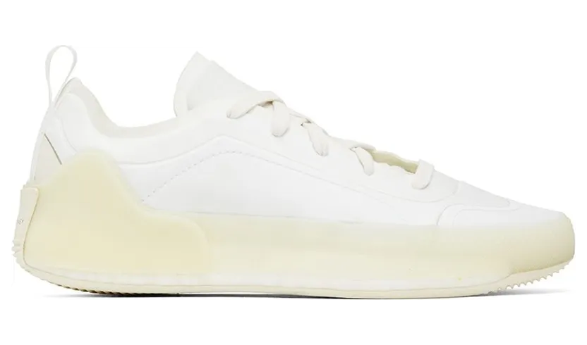 adidas by Stella McCartney White Treino Low-Top Sneakers (FY1548)