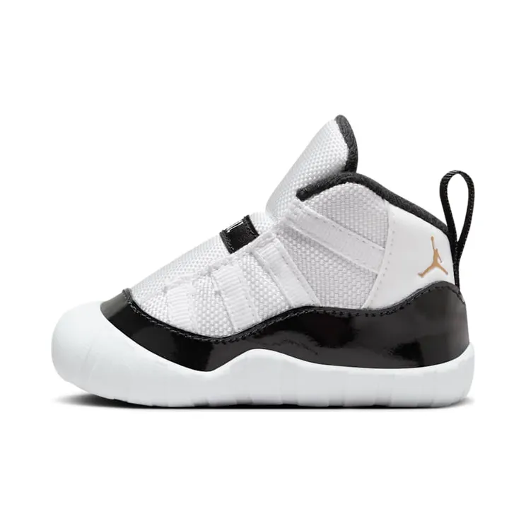 Air Jordan 11 TD Gratitude “White / Black / Metallic Gold” (CI6165-170)