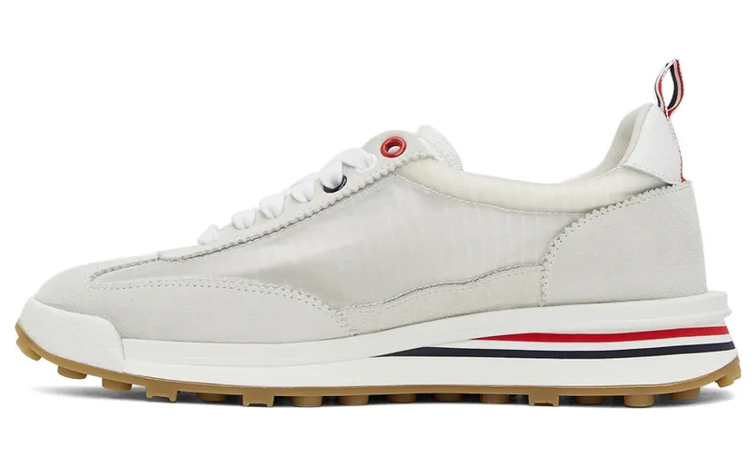 Thom Browne White Unlined Tech Runner Sneakers (FFD059A-07685) (3)