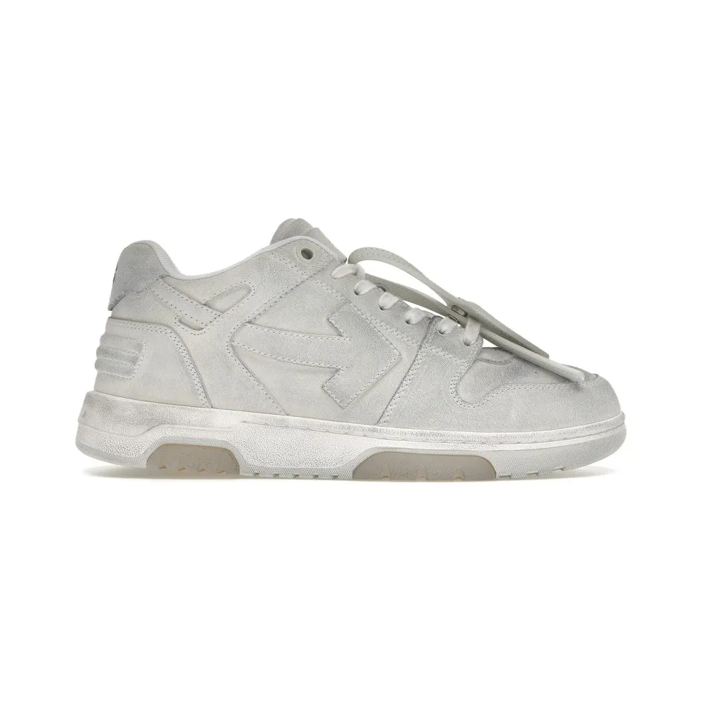 OFF-WHITE Out Of Office OOO Low Tops White Distressed (OMIA189S22LEA0080101)