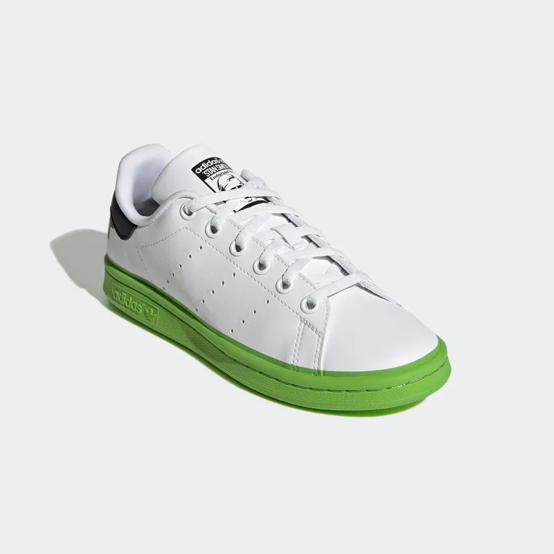 Adidas Stan Smith Cloud White / Team Semi Solid Green / Core Black (GZ3966)