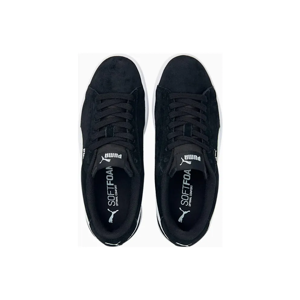 Puma Smash v2 Suede Jr White/Black (365176-01)