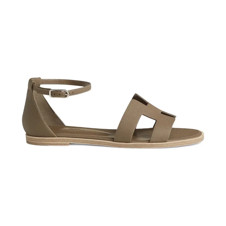 Hermes Santorini Sandal Étoupe (H182138Z X3350)