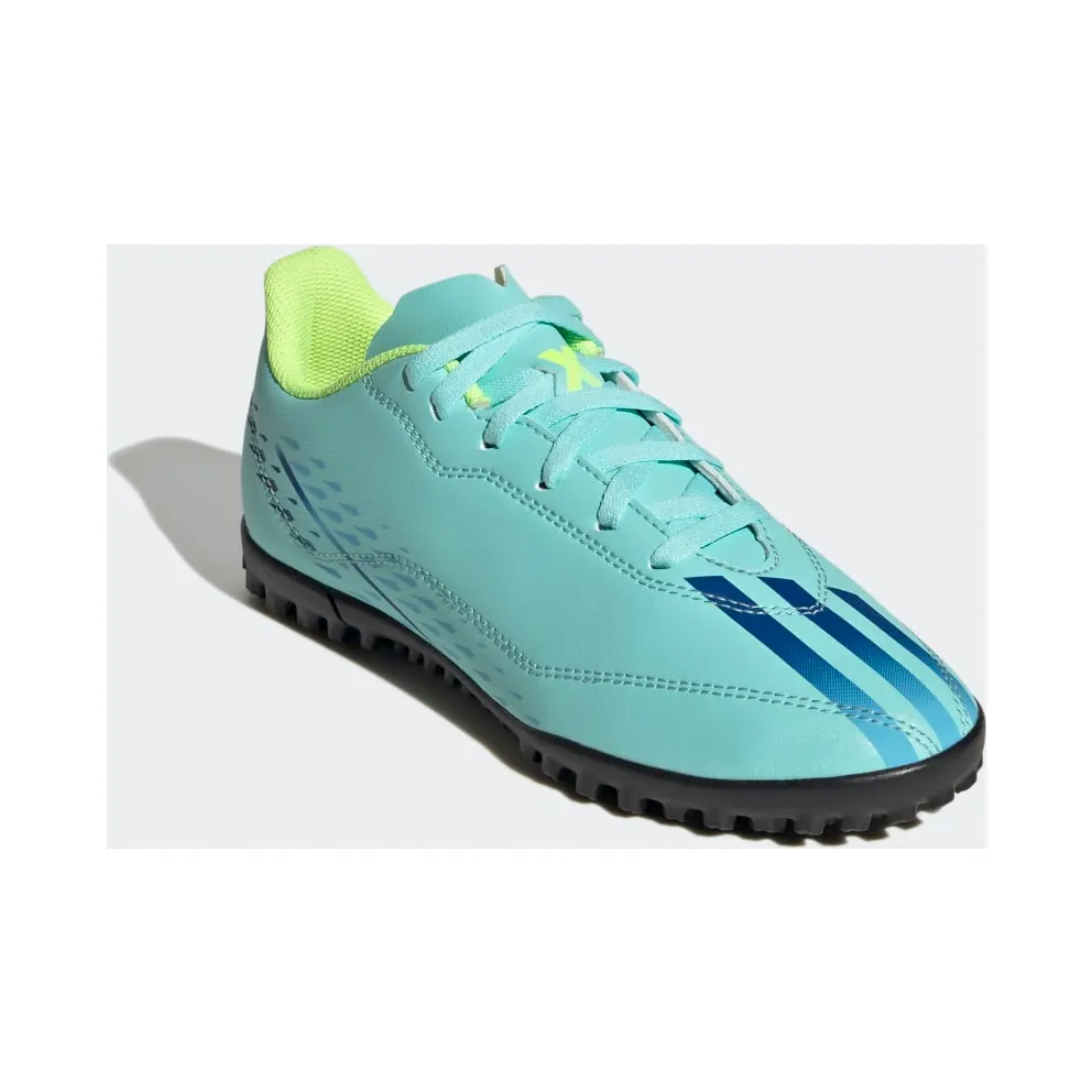 adidas X Speedportal.4 Turf Football Boots Clear Aqua / Power Blue / Solar Yellow (GW8510)