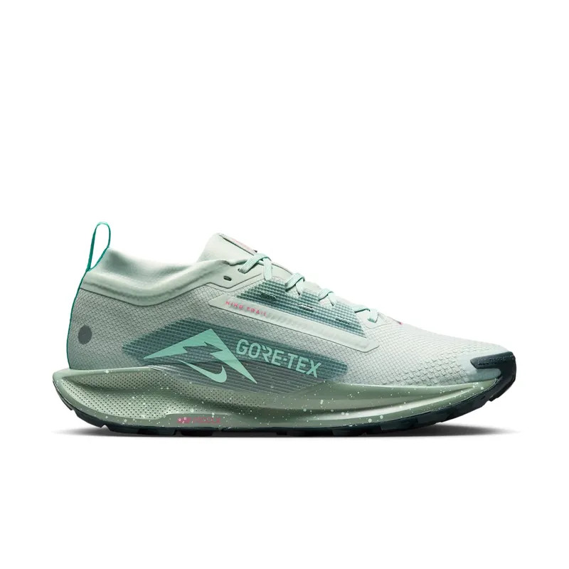 Nike React Pegasus Trail 5 Gore-Tex Light Silver Clay Green (FQ0908-013)