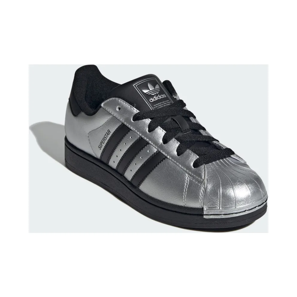 Adidas SUPERSTAR II Shoes Silver Metallic / Core Black / Core Black (IH1599)