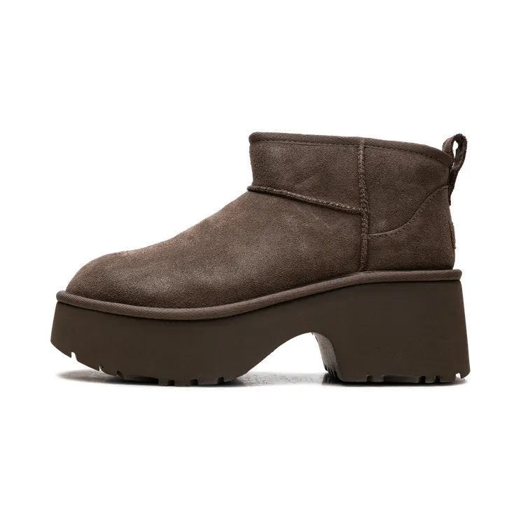 Ugg Classic Ultra Mini New Heights Boot “Hickory” (1158311-HCK)
