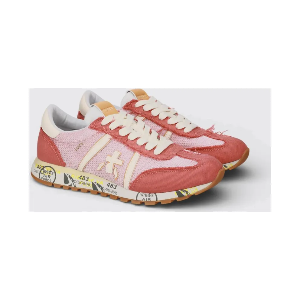 Premiata Lucy Suede and Nylon Pink (LUCYD8137)