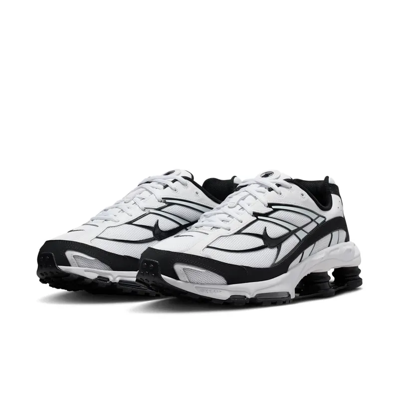Nike Shox White/White/Black/Black (IO4296-100)