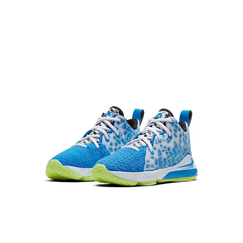 Nike LeBron 17 Sprite (PS) Photo Blue/Photo Blue-Ghost Green (BQ5595-434)