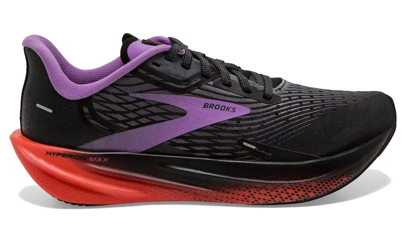 Brooks Hyperion Max Black Fiesta Bellflower (120377-1B-089)