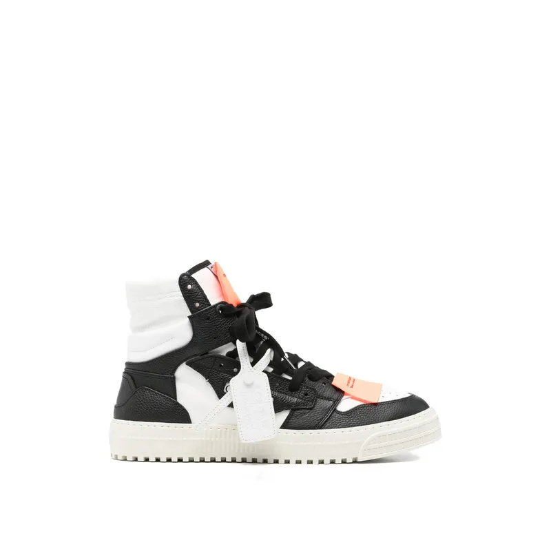 Off-white High-top Lace-up “Black/White” (M065S6L001 WHBLK)