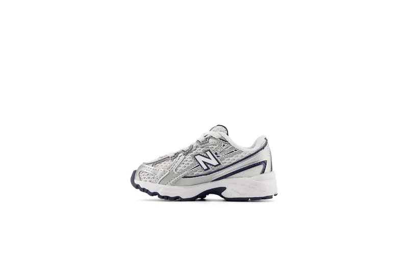 New Balance 740 Bungee Lace White Navy Silver (IZ740WN)