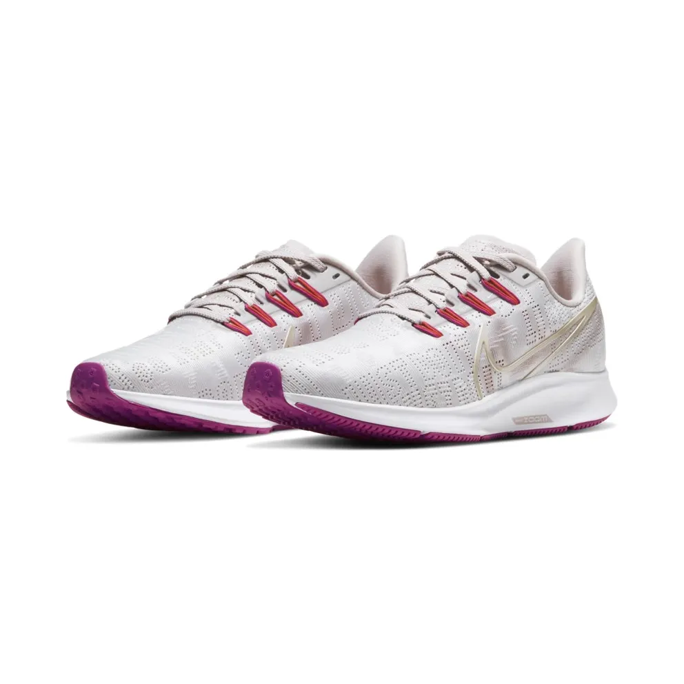 Nike Air Zoom Pegasus 36 Premium Vast Grey (W) Vast Grey/Platinum Violet/Fire Pink (BQ5403-004)