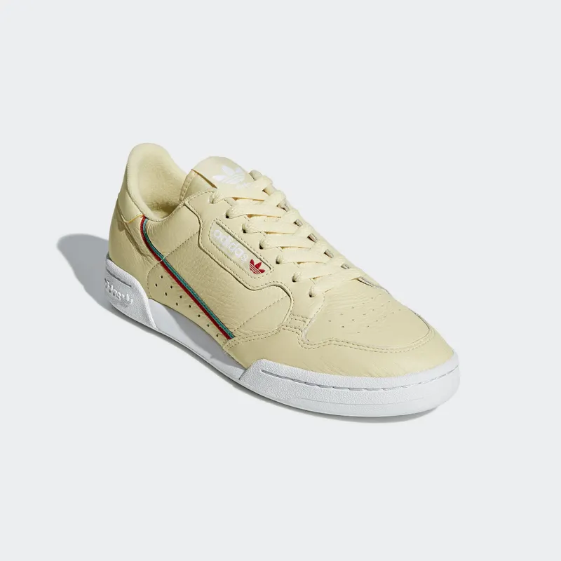 adidas Continental 80 Mist Sun Mist Sun/Hi-Res Aqua/Scarlet (AQ1054)