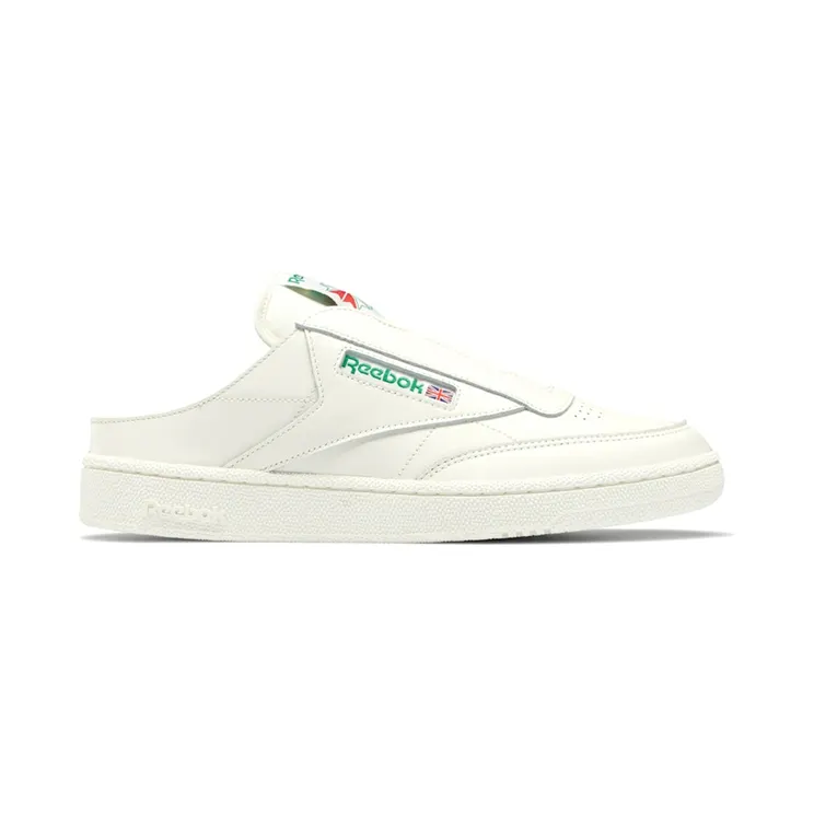 Reebok Club C Laceless Mule Chalk Glen Green (H01587)