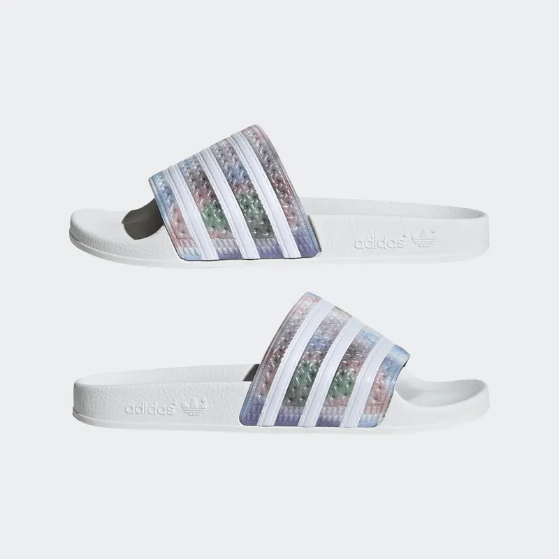 Adidas Adilette Slides Cloud White / Cloud White / Halo Mint (H00150)