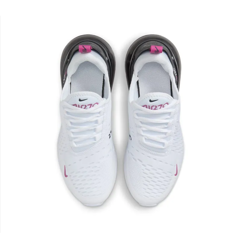 Nike Air Max 270 White Anthracite Hot Fuchsia (943345-120)