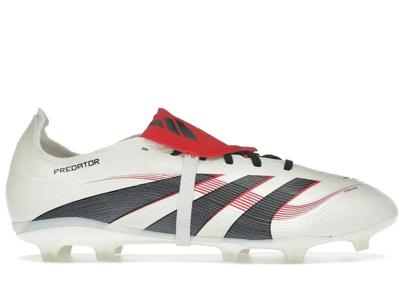 adidas Predator League Fold-Over Tongue FG/MG Off White Core Black Pure Ruby (JP5737)