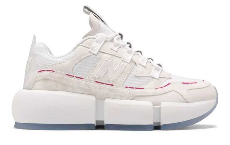 New Balance Vision Racer White Pink White/Pink (MSVRCJSA)