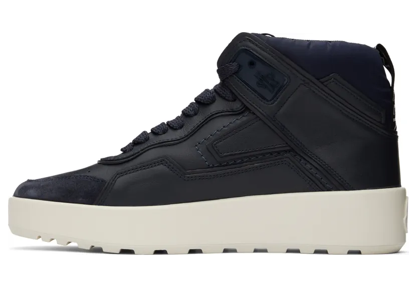 Moncler Navy Promyx Space High Sneakers (H109A4M00320M1780) (3)