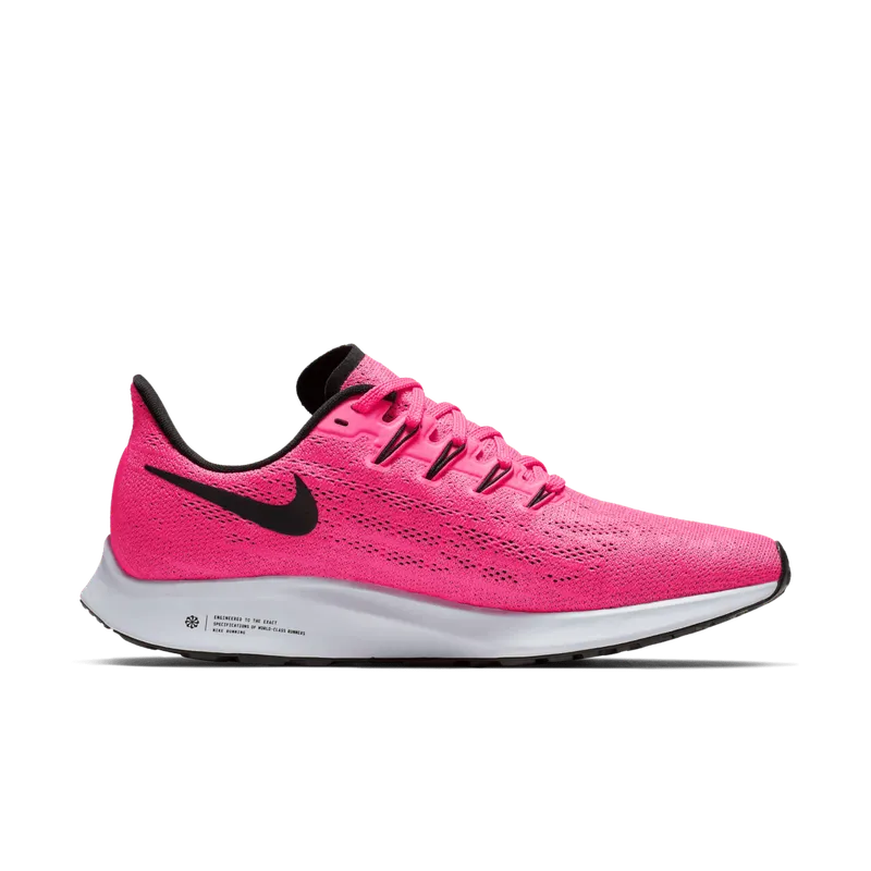 Nike Air Zoom Pegasus 36 Hyper Pink Black (W) Hyper Pink/Black-Half Blue (AQ2210-600)