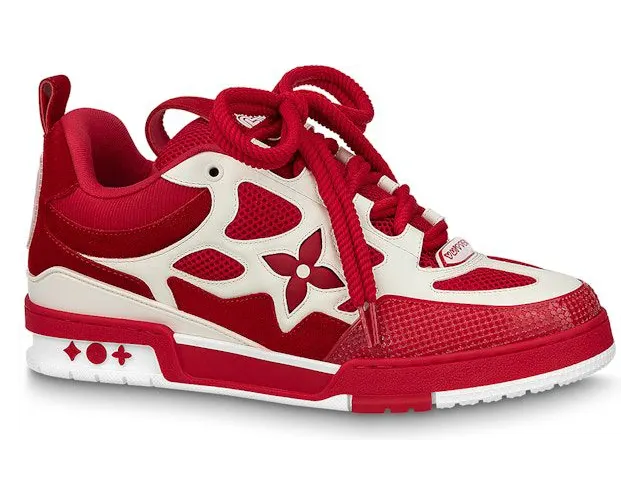 Louis Vuitton LV Skate Sneaker Red White (1AARS5)