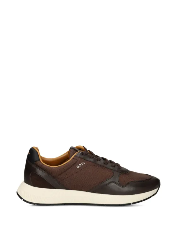 BOSS Titanium Runn panelled sneakers – Black (50568757)