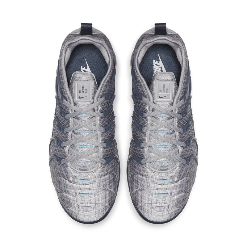 Nike Air VaporMax Plus Wolf Grey Dark Grey White Wolf Grey/Dark Grey-Team Orange-White (924453-019)
