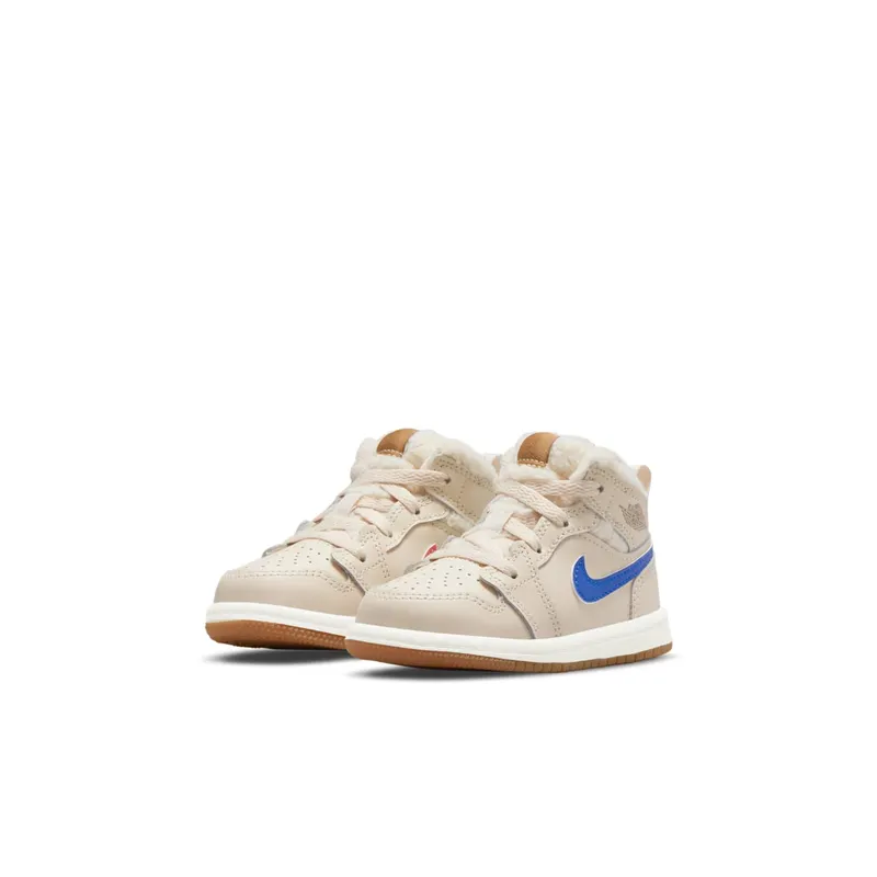 Jordan 1 Mid Fleece Utility Pearl White (TD) (DO2209-264)