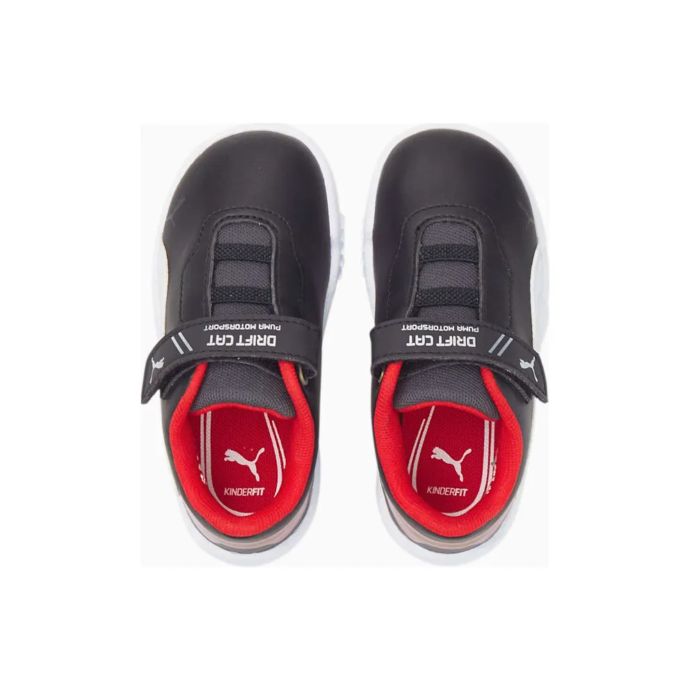 Puma Scuderia Ferrari Drift Cat Delta Motorsport Shoes baby’s White/Black (306898-04)
