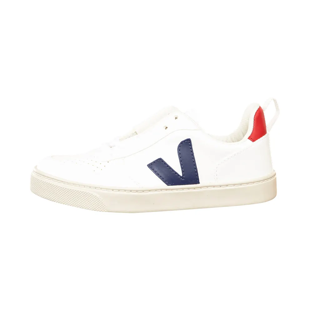 Veja V-10- Lace CWL GS “White / Cobalt-Pekin” (CXL072-173)