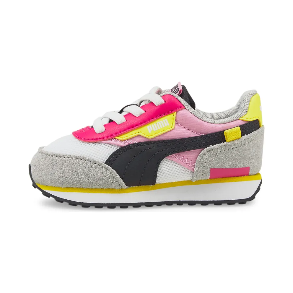PUMA Future Rider Splash AC Babies’ White/Prism Pink (381856-04)