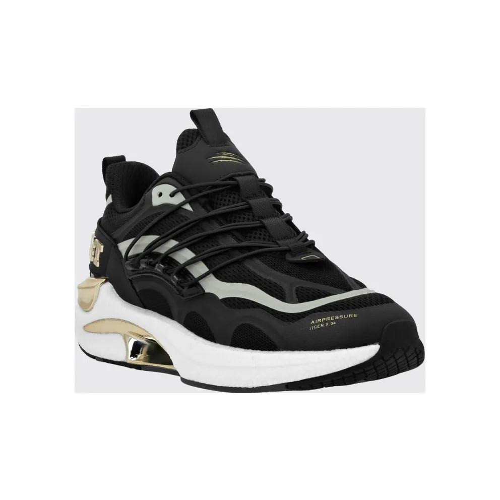 Plein Sport Air Pressure Gen. X.04 Low-Top in Mesh with Chunky Sole Black (SAESUSC0736STE003N0293)