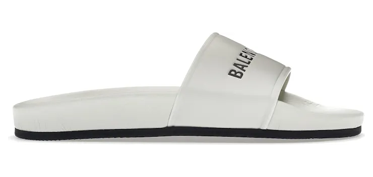 Balenciaga Pool Slide White (W)