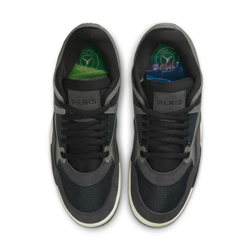 Jordan 4 RM PSG Paris Saint-Germain Off Noir (IH7453-001)