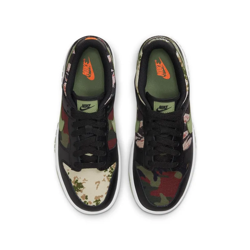 Nike Dunk Low Crazy Camo (GS) (DB1909-001)