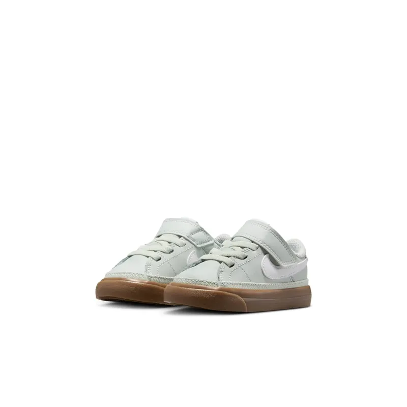 Nike Court Legacy Light Silver Gum Dark Brown White (DA5382-006)