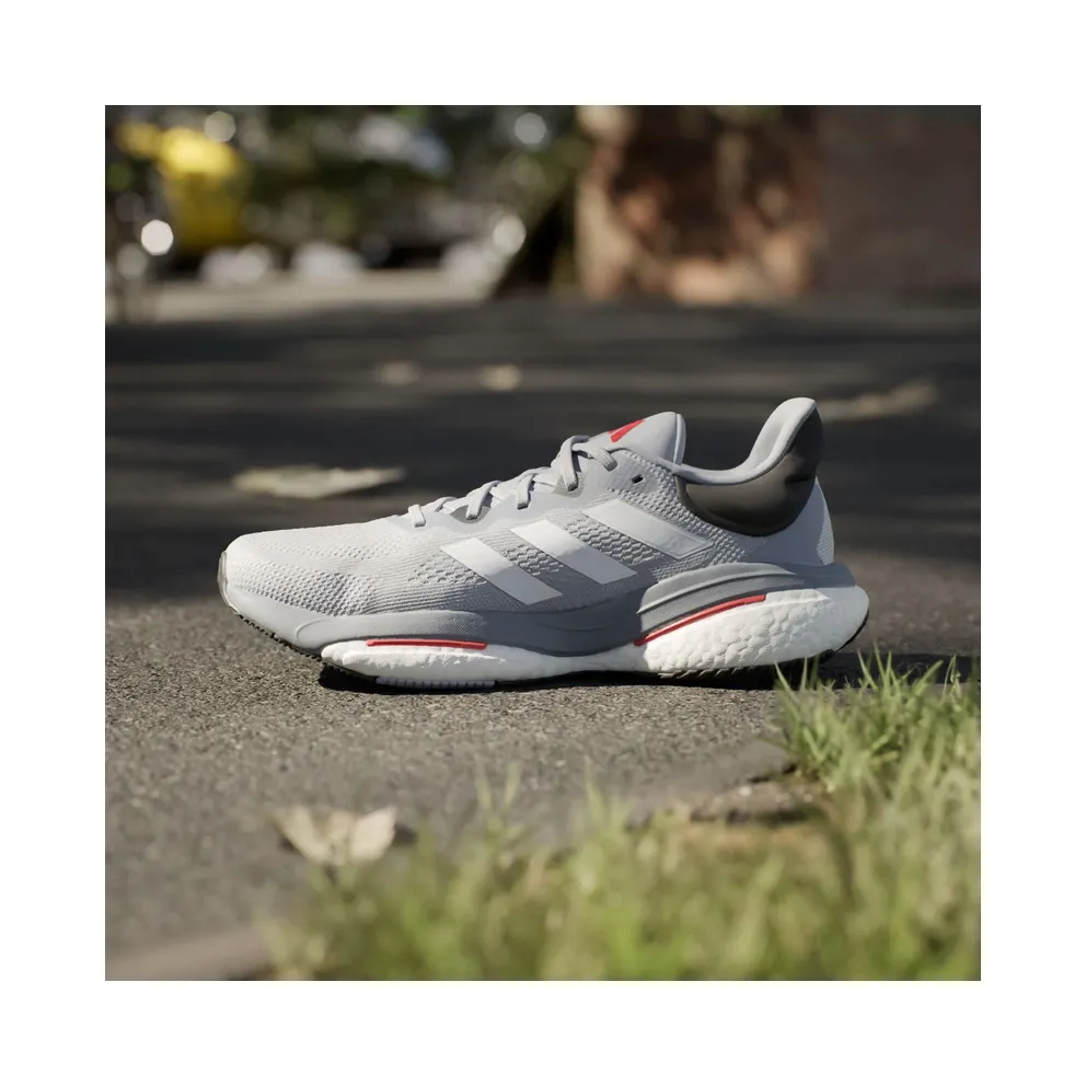 adidas SOLARGLIDE 6 Halo Silver / Cloud White / Better Scarlet (HP9813)