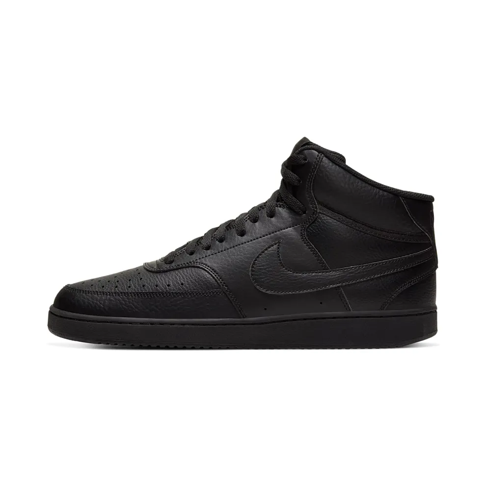Nike Court Vision Mid Triple Black (CD5466-002)