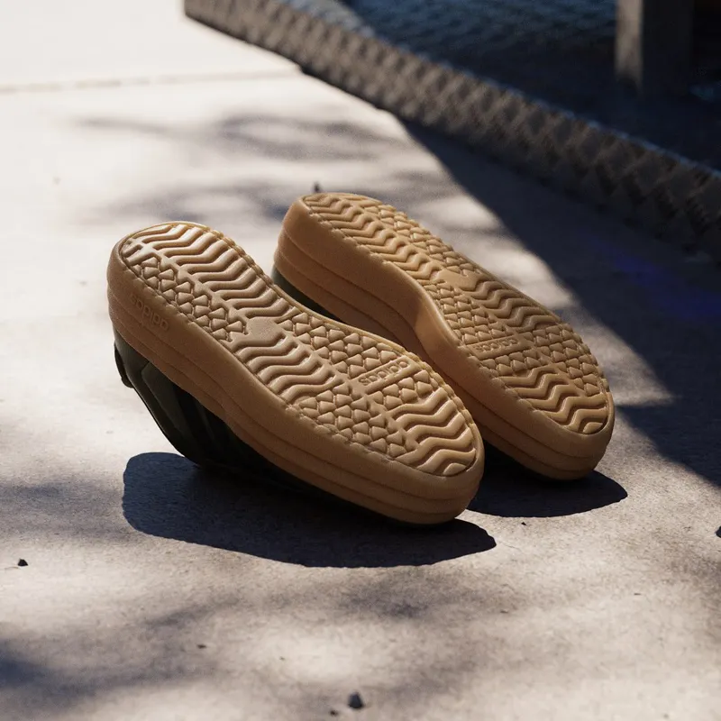 Adidas VL COURT BOLD-Shoes Olive Strata / Core Black / Gum (IH9138)