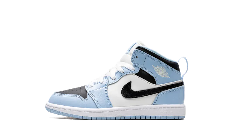 Jordan 1 Mid Younger Kids’ Blue (640737-401)