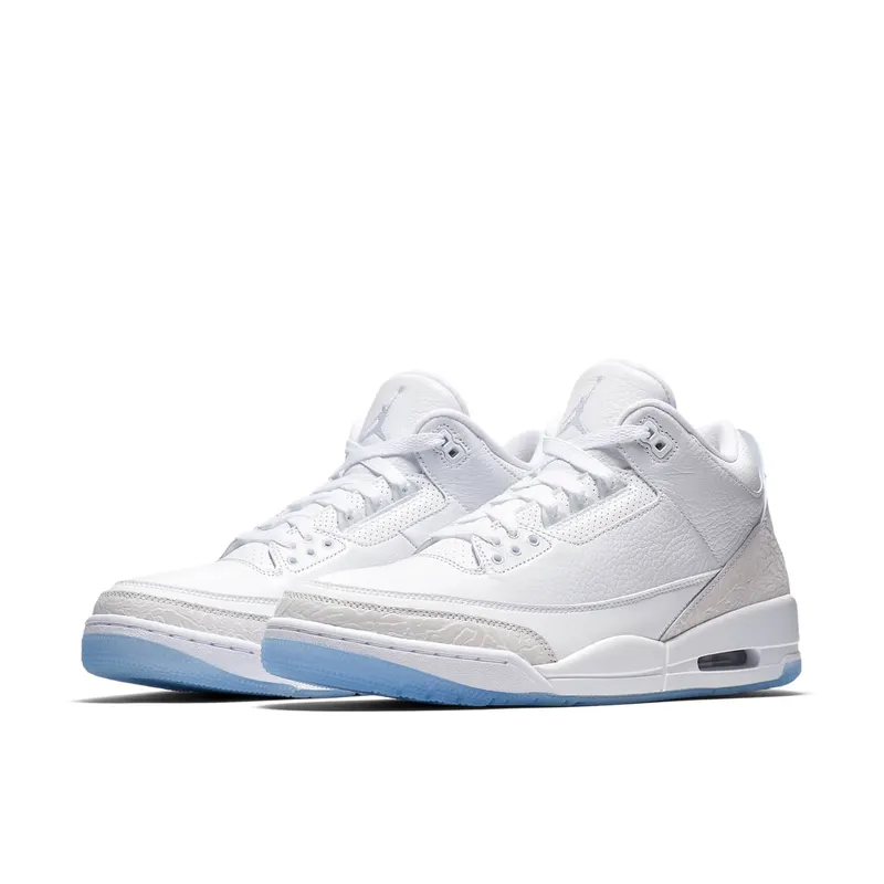 Jordan 3 Retro Pure White (2018) White/White-White (136064-111)