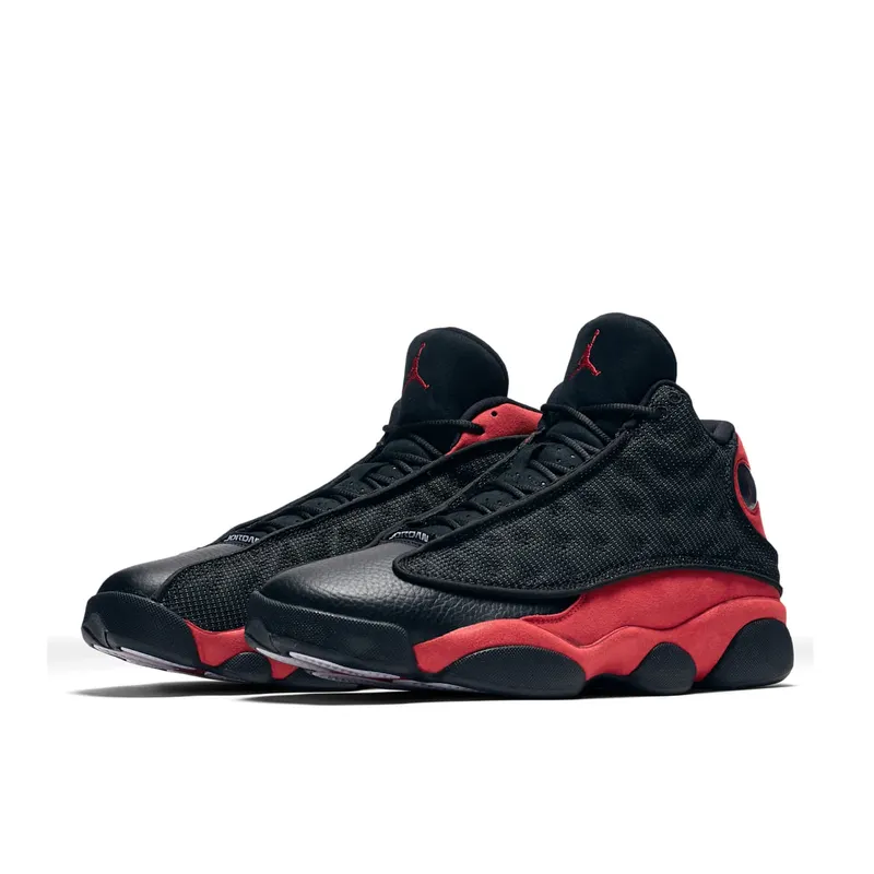 Jordan 13 Retro Bred (2017) Black/True Red-White (414571-004)