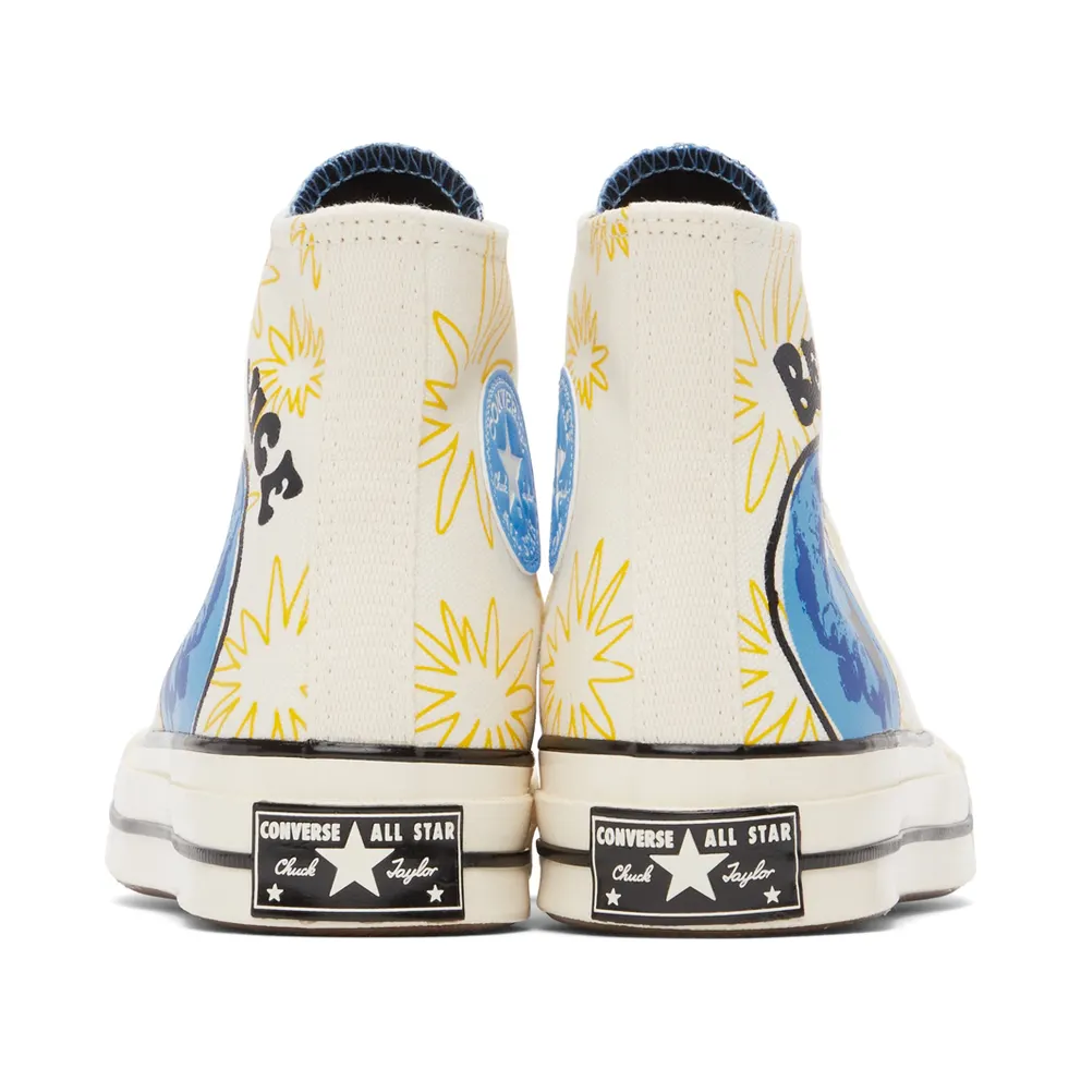 Converse Chuck 70 Sunny Floral Egret/university Blue/amarillo (172863C)