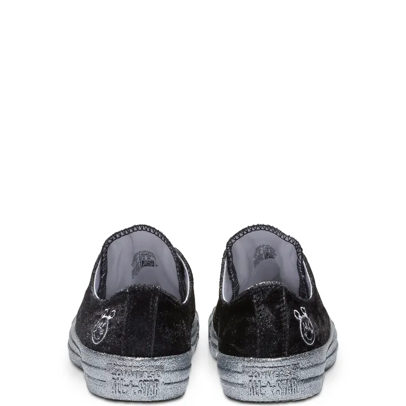 Converse Chuck Taylor All-Star Ox Miley Cyrus Black Silver (W) Black/Silver-White (563722C)