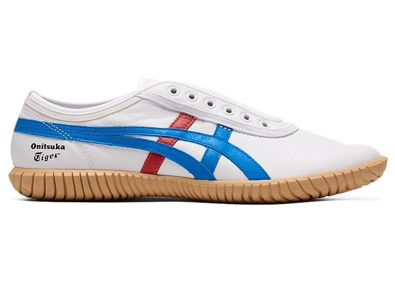 Onitsuka Tiger Tsunahiki Slip-On White Directoire Blue Red (1183C529-100)